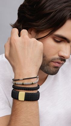 Gift Dad something unique this Father’s Day with statement Caviar bracelets. Crafted with everyday style and comfort in mind, LAGOS for Men jewelry is a gift he will never forget. Receive free shipping and returns on all LAGOS.com orders. #LAGOS #FineJewelry #BlackCaviar #Bracelets #BraceletStack #LAGOSmens #MensJewelry #MensFashion #MensStyle Men Jewelry