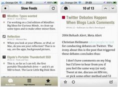 an iphone screen shot of the twitter app for tweeter debates happen when blogs lack comments