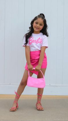 Pink Outfit, Barbie Girl, Barbie Clothes, Barbie Dolls, Capri Pants, Capri, Pants, Pink