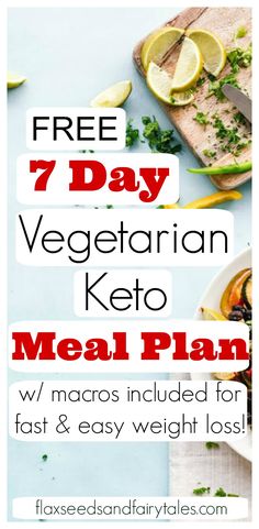 7 Day Vegetarian Keto Meal Plan! This simple weight loss plan has 28 easy low carb vegetarian recipes for a whole week. Great for beginners or anyone on a budget. All recipes are gluten free. #vegetarianketo #ketomealplan Easy Vegetarian Recipes For Beginners, Vegetarian Recipes For Beginners, Low Carb Vegetarian Recipes, Easy Vegetarian Recipes, Simple Plan, Smoothies Recipes, Low Carb Vegetarian