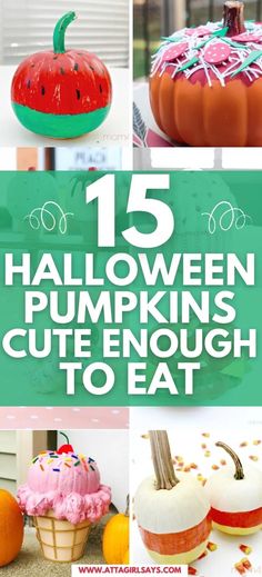 15 deliciously decorated halloween pumpkins