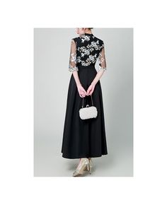 Get 10% off now! Buy modest black maxi party dress with flowers half sleeves at cheap price online. Free stable shipping and pro custom service since 2009. Black 3/4 Sleeve Dress For Wedding, Black 3/4 Sleeve Wedding Dress, Fitted Evening Maxi Dress With 3/4 Sleeves, Fitted Maxi Dress With 3/4 Sleeve For Evening, Short Sleeve Maxi Dress For Summer Evenings, Short Sleeve Summer Maxi Dress For Evening, Short-sleeved Summer Maxi Dress For Evening, Spring 3/4 Sleeve Party Evening Dress, Spring Banquet Maxi Length Evening Dress