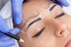 Up to 50% Off on Microblading at Kare NYC Uneven Eyebrows, What Is Microblading, Permanent Makeup Training, Brow Henna, Eyebrow Transplant, Permanente Make-up, Permanent Cosmetics, Henna Brows, Thick Brows