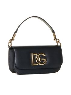 LEATHER HANDBAG FROM DOLCE&GABBANA, REMOVABLE CHAIN SHOULDER STRAP, REMOVABLE LEATHER TOP HANDLE VIA GOLD-PLATED SNAP HOOKS, FRONT CLOSURE VIA MAGNETIC FLAP, MAXI PLAQUE WITH ICONIC D&G BRAND MONOGRAM APPLIED TO FRONT FLAP, INTERIOR ZIPPERED WELT POCKET.WOMAN UNIHeight: 10.5 cm, Length: 19.5 cm, Depth: 5.5 cmGender: WOMENMaterial: CALF LEATHER BOS TAURUSColor: BLACKMade in: ITProduct ID: BB7603AW57680999*Import tax/duty will be calculated at checkout (If applicable) Gold Shoulder Bag With Logo For Evening, Gold Evening Shoulder Bag With Logo, Luxury Evening Shoulder Bag With Logo Plaque, Designer Gold Shoulder Bag With Logo Plaque, Elegant Gold Shoulder Bag With Logo, Gold Shoulder Bag With Logo Plaque For Evening, Classic Gold Shoulder Bag With Logo, Gold Leather Bag With Logo, Classic Gold Bags With Logo Plaque