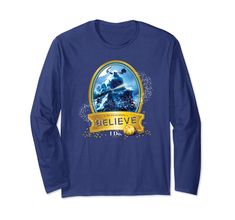 PRICES MAY VARY. Solid colors: 100% Cotton; Heather Grey: 90% Cotton, 10% Polyester; All Other Heathers: 50% Cotton, 50% Polyester Imported Pull On closure Machine Wash Polar Express True Believer Longsleeve T Shirt is available in adult unisex sizes. This is a 100% authentic, officially licensed Polar Express Tee Shirt! The Polar Express is a 2004 computer-animated film based on the book by Chris Van Allsburg. On Christmas Eve, a young boy embarks on a magical adventure to the North Pole on the Chris Van Allsburg, True Believer, The Polar Express, T Shirt Long Sleeve, Magical Adventure, The North Pole, Polar Express, North Pole, Shirt Long Sleeve