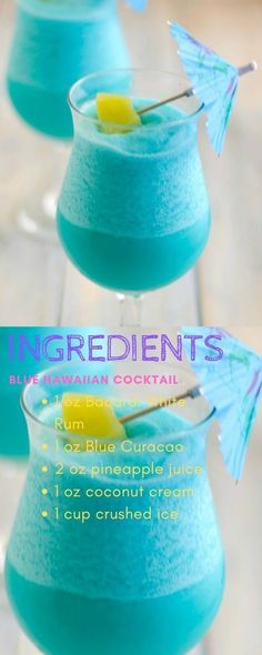 blue curaccia cocktail recipe with ingredients