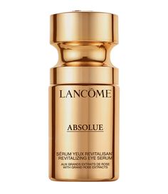 Lancome Absolue Revitalizing Eye Serum with Grand Rose Extracts Moisturizing Treatment   What It Is: A fresh&#x2C; indulgent anti-aging serum that reveals a visibly smoother and rested eye contour for a brighter look. Day after day&#x2C; it revitalizes the delicate skin around the eye contours&#x2C; diminishing the appearance of under-eye wrinkles.What Else You Need To Know: Made with an exclusive blend of Grand Rose Extracts&#x2C; this revitaliz Lotion For Oily Skin, Lancome Absolue, Under Eye Wrinkles, Rose Extract, Eye Creams, Moisturizer For Oily Skin, Eye Wrinkle, Face Lotion, Eye Contour