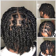 Twist Men, 2 Strand Twist, Men Short Hair