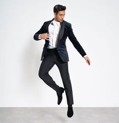 Night Sky Velvet Tuxedo | The Black Tux Velvet Tuxedo For Winter Party, Winter Velvet Tuxedo For Semi-formal Occasions, Winter Velvet Tuxedo With Notch Lapel, Winter Semi-formal Velvet Tuxedo, Black Velvet Party Blazer, Velvet Tuxedo Suit With Long Sleeves, Long Sleeve Velvet Tuxedo For Parties, Velvet Long Sleeve Tuxedo For Party, Tailored Velvet Tuxedo With Long Sleeves