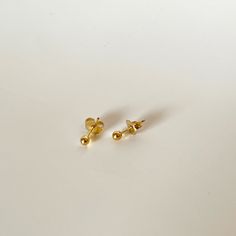 The Gold Dot Stud Earrings are the perfect earrings for day to day life. They are a dainty pair of stud earrings that everyone needs in their collection! Level up your ear stack with a classic pair of gold studs. Product Details 3mm 14K Gold Filled Stud earrings Made in US Everyday Gold Drop Earrings, Classic Hypoallergenic Nose Studs Gift, Minimalist Hypoallergenic Yellow Gold Nose Studs, Dainty Yellow Gold Nose Studs For Gift, Dainty Yellow Gold Nose Studs As Gift, Elegant Everyday Yellow Gold Nose Studs, Minimalist Gold Piercings With Matching Earrings, Classic Gold Piercings With Matching Earrings, Elegant Yellow Gold Nose Studs