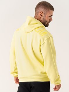 Model is 188cm tall, he usually wears a size L and is wearing a size XL. His chest measures 116cm and his waist measures 79cm.   Relaxed fit Hoodie with drawcord Pockets Raw cut seam details Woven Ryderwear label Made from a soft brushed fleece fabric  Main: 65% Polyester / 35% Elastane Contrast: 62% Polyester / 33% Cotton / 5% Elastane Hoodie With Ribbed Cuffs For Light Sports, Urban Winter Hoodie For Light Sports, Fitted Crew Neck Sporty Hoodie, Urban Cotton Long Sleeve Activewear, Casual Hoodie Tops For Light Sports, Light Sports Hoodie Sweatshirt With Ribbed Cuffs, Urban Long Sleeve Hoodie For Light Sports, Hoodie Sweatshirt With Ribbed Cuffs For Light Sports, Urban Style Long Sleeve Hoodie For Light Sports