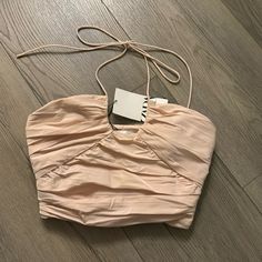 Gorgeous Light Pink Cropped Corset Top From Zara. Super Structured. New With Tags Zara Pink Crop Top For Summer, Spring Peach Crop Top, Peach Party Tops For Summer, Zara Pink Crop Top For Party, Zara Pink Party Crop Top, Cropped Corset Top, Cropped Corset, Light Pink Color, Corset Top