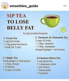 Healing Tea Recipes, Teas For Health, Healthy Teas Recipes, Smoothie Guide, Fat Loss Smoothies, Herbal Tea Benefits, Sore Throat Remedies, Amazing Drinks, Throat Remedies