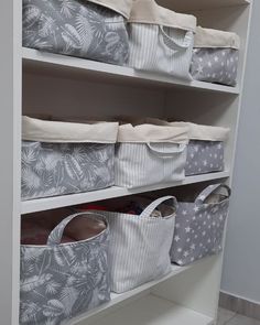 Canastas de tela organizadoras Thread Storage, Sewing Easy Diy, Úložný Box, Organisation Hacks, Dream Decor, Diy Toys, Sewing Room, Diy Design, No Se