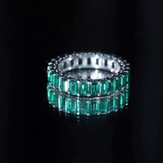 Product Details Elevate your style with this exquisite lab-created emerald octagon eternity anniversary ring. A symbol of everlasting love, this ring features a never-ending circle of octagon-cut created emeralds set in a shared prong setting. Let this stunning ring represent a lifetime of shared memories and love. Product Information SKU SHP-RINGS122035962 Width 3.4 mm Height 5 mm Weight 2.72 gm (Approximate) LAB CREATED EMERALD INFORMATION No.of Stones 24 Pieces Total Weight 7.20 Carat (Approx Lab Created Emerald, Full Eternity Ring, 18k Yellow Gold Ring, Everlasting Love, Anniversary Ring, Yellow Gold Rings, Eternity Ring, Anniversary Rings, Prong Setting