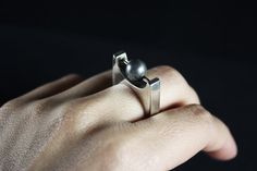 https://www.etsy.com/listing/75447028/pearl-sterling-silver-ring?ref=shop_home_active_12 Modern Pearl Ring With Polished Finish As Gift, Modern Pearl Ring With Polished Finish For Gift, Modern Silver Pearl Ring As Gift, Modern Silver Pearl Ring For Gifting, Modern Sterling Silver Pearl Ring As Gift, Modern Sterling Silver Pearl Ring For Gift, Minimalist Silver Pearl Ring With Polished Finish, Modern Silver Pearl Wedding Ring, Modern Pearl Open Ring With Polished Finish