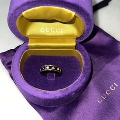 100% Authentic Gucci Ring Icon Topaz And 18k Got Ring Size 8 Designer Rings With Brilliant Cut For Everyday Luxury, Gucci Diamond Jewelry For Anniversary, Gucci Gold Rings For Anniversary, Modern Gucci Rings For Anniversary, Gucci Yellow Gold Rings For Formal Occasions, Gucci Luxury Jewelry For Anniversary, Designer Yellow Gold Diamond Ring, Gucci Diamond Jewelry, Gucci Fine Jewelry Rings For Formal Occasions