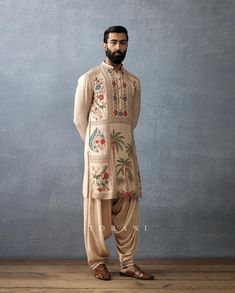 Sabyasachi Menswear Kurta, Indian Menswear, Dhoti Pants For Men, Mens Indian Wear, Gaurav Gupta, Fashion Illustration Collage, Gents Kurta