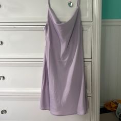 Urban Outfitters Lavender Slip Dress. New With Tags Size Xs Purple Slip Dress For Spring, Casual Lavender Mini Dress For Party, Spring Purple Mini Dress From Urban Outfitters, Urban Outfitters Purple Mini Dress For Spring, Urban Outfitters Purple Party Dress, Purple Sleeveless Mini Dress By Urban Outfitters, Urban Outfitters Purple Sleeveless Mini Dress, Fitted Purple Dress From Urban Outfitters, Casual Purple Dress By Urban Outfitters