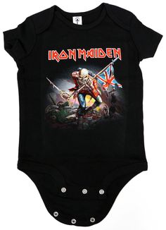 Iron Maiden The Trooper, Steve Harris, Iron Maiden Band, The Trooper, Parenting Done Right, Baby Outfits