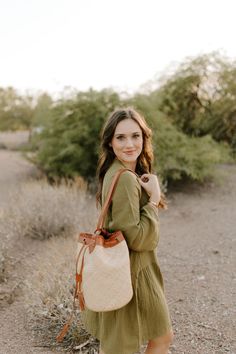 Shop our Calypso Backpack! Artisan Bag, Handwoven Bag, Sustainable Fashion Brands, Longchamp Le Pliage Backpack, Blue Backpack, Women Artisans, Longchamp Le Pliage, Handmade Artisan, Tan Leather