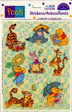 winnie the pooh stickers autocollants