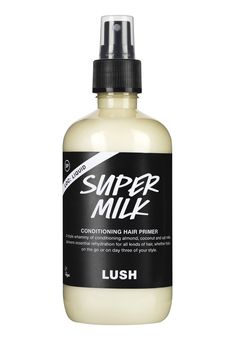 LUSH SUPERMILK - Produit coiffant - white Lush Super Milk, Super Milk, Plastik Recycling, Afro Hair Care, Soften Hair, Vegan Hair, Super Hair, Afro Hair, Shampoo Bar