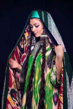 Tajik traditional dress Tajik Aesthetic, Uzbek Culture, Dress Drawing