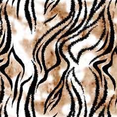 an animal print background with black and white stripes