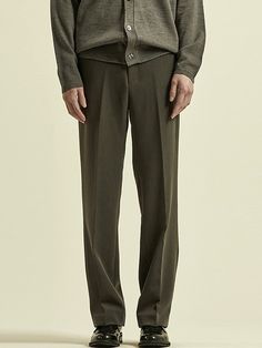 Editor's NotesMARBETE's semi wide slacks feature a modern and natural silhouette and great to style in various ways.- Semi wide- Four-pocket styling- Belt loops at waist- Zip-flyMeasurements(in.)- Size: XS / S / M / L- Length: 40.9 / 41.5 / 42.1 / 42.9 in.- Waist: 15.4 / 16.3 / 17.1 / 17.3 in.- Thigh: 10.2 / 11 / 12 / 12.4 in.- Rise: 12 / 12.2 / 12.6 / 13 in.- Hem: 8.3 / 8.7 / 9.3 / 9.4 in.*Model informationMan - Height: 6'0 Weight: 154.3 lbs Size: MComposition & Care- 75% Polyester 20% Rayo Relaxed Fit Wide Leg Bottoms For Semi-formal Occasions, Classic Wide-leg Pants With Side Pockets, Semi-formal Wide-leg Pants With Pockets, Tailored Wide-leg Pants With Pockets, Spring Cargo Pants With Welt Pockets And Straight Hem, Casual Semi-formal Straight Leg Pants, Semi-formal Wide-leg Dress Pants With Pockets, Formal Wide Leg Pants With Pockets And Relaxed Fit, Business Casual Relaxed Fit Cargo Pants With Welt Pockets