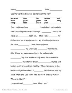 the worksheet for reading and writing in an english language with pictures on it