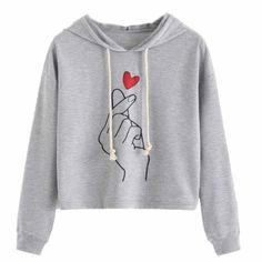 Love Hoodie Anime Shirts, Sweatshirt Outfit, Hoodie Outfit, Contrast Collar, Teen Fashion Outfits, Cute Casual Outfits