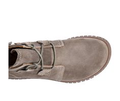 A must-have for every outdoor activity, the Corine is Comfortiva's take on a classic hiker, featuring ultra-soft leathers and cow suede. Durable nubuck, leather, or suede upper, Easy zip-up closure with a lace-up front for a custom and secure fit, Approx. 1 1/4 inch heel, Classic round toe, Exclusive Pillowtop® memory foam footbed for added comfort, Durable, flexible, and slip-resistant TPR outsole, Comfortiva branding details | Women's Comfortiva Corine Lace-Up Booties in Taupe Size 9.5 Lace Up Booties, Shoe Carnival, 4 Inch Heels, Outdoor Activity, Nubuck Leather, Zip Up, Soft Leather, Memory Foam, 4 Inch