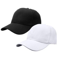 PRICES MAY VARY. Sold as 2 caps in a pack Unisex baseball cap for Men & Women 80% Acrylic, 20% Wool Adjustable Fitted Strap Closure, One Size fits Most Head Sizes, 6 Panels Great for out door activities Men Women Unisex Plain Baseball Cap Adjustable Size 80% Acrylic, 20% Wool Fishing Hats For Men, Plain Baseball Caps, Mens Hats Baseball, Mens Sun Hats, Wide Brim Sun Hat, Cap For Men, Black Baseball Cap, Summer Sun Hat, Sun Cap