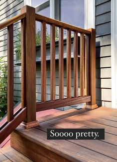 a wooden porch with the words, $ 5000 per try