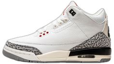 White Cement Reimagined, White Cement, Jordan 3 Retro, Air Jordan 3 Retro, Cement Gray, Stadium Goods, Air Jordan 3, Jordan 3, Classic Sneakers