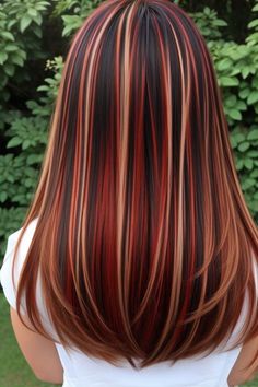 Red Hair And Highlights, Fall Lowlights, Everyday Curls, Veils Bridal, Red Blonde Hair, Fishtail Braids, Prom Hairstyle, Perfect Hair Color, Easy Wedding