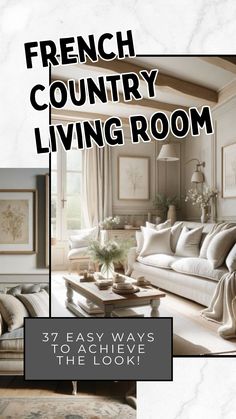 french country living room 3 easy ways to get the look