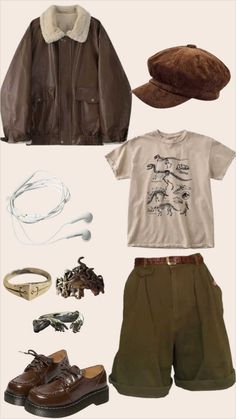 Earthcore Outfits, Eclectic Outfits, Clothes Embroidery Diy, Aesthetic Outfit Ideas, Outfit Layout, Tomboy Style Outfits, Edgy Outfits