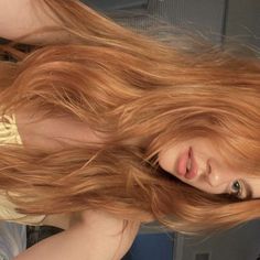 Ginger Hair Color Inspiration, Strawberry Blonde Face Claim, Strawberry Blonde Hair Aesthetic, Brown Eyes Hair Color Ideas, Orange To Blonde Hair, Willa Grant, Elsie Silver