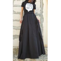 "Gothic woman Skirt🤩 Extravagant designs and high quality fabrics. The item from the pictures is size S For more information feel free to ask questions. Material &Care Cotton textiles Machine wash 30oC Hand wash at low temperatures Do not machine dry Medium hot iron Sizing We make sizes from xs to 5xl as well as customized measures.So don't hesitate to contact us and make one for you. 🛫🎁Shipping🎁 🛬 STANDARD SHIPPING Europe : 6-8 business days USA&Canada : 8-10 business days Everywhe Rock Style High Waist Summer Skirt, Rock Style Cotton Skirt For Spring, Spring Cotton Rock Style Skirt, Fitted Cotton Maxi Skirt With Asymmetrical Cut, Black Cotton Flared Skirt, Fitted Asymmetrical Cotton Maxi Skirt, High Waist Cotton Party Skirt, High Waist Cotton Skirt For Party, Black High-waist Cotton Pleated Skirt