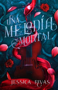 the cover for una medida memorial, with an image of a violin and roses