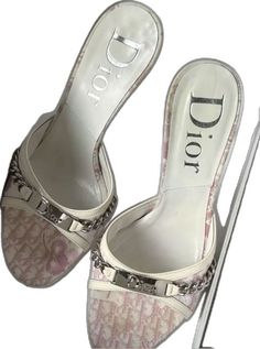 Dior Heels, Pretty Heels, Vintage Heels, Fancy Shoes, Cute Heels