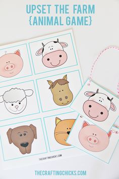 these farm animal game is perfect for toddlers to play with