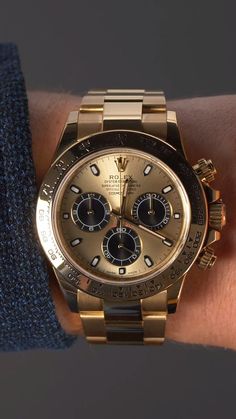 Elegant Watches Women, Rolex Daytona Watch, Stylish Watches Men, Used Rolex, Fancy Watches, Rolex Gmt Master Ii, Rolex Watches For Men, Gold Rolex, Amazing Watches