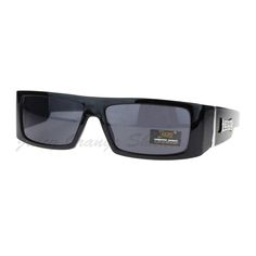 Authentic Locs Sunglasses Mens Hard Rectangular Gangster Bikers -BLACK SUNGLASSES POUCH INCLUDED. -Choose your favorite color from the available selection. -Measurements: 5 5/8" (143 mm) Width x 1 1/2" (38 mm) Height SHIPPING Unlimited Free shipping contiguous US. (shipping type: us postal service first class mail) Items will be shipped within 1 business day after payment is cleared. RETURN POLICY Try our product for 30 days, simply return for full refund or an exchange if not satisfied for what Classic Black Rectangular Shield Sunglasses, Classic Rectangular Shield Sunglasses With Anti-reflective, Locs Sunglasses, Sunglasses Pouch, Us Postal Service, Sunglasses Mens, Black Sunglasses, Oakley Sunglasses, Locs