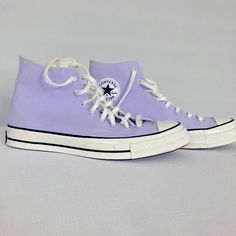 Purple Lavender Converses Men’s 11 Great Condition Almost Brand New No Returns Light Purple Converse, Lavender Converse, Purple Converse, Converse All Stars, Men's Converse, Purple Lavender, Converse All Star, Converse Shoes, Christmas List