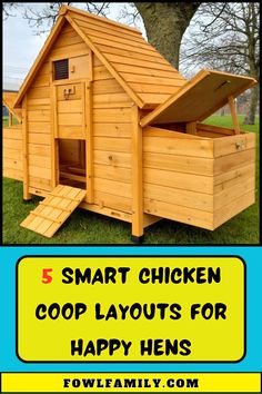 Maximize space and comfort with these 5 clever chicken coop layouts. Whether you're a beginner or seasoned chicken keeper, these designs will help you create the perfect home for your flock. Learn how to arrange nesting boxes, roosts, and run areas for happy, healthy hens. Chicken Coop Layout, Coop Layout, Cheap Chicken Coops, Small Chicken Coops, Easy Chicken Coop, Coop Ideas, Seasoned Chicken, Inside Decor