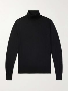 TOM FORD Cashmere and Silk-Blend Rollneck Sweater for Men Tom Ford Collection, Rollneck Sweater, Sweater For Men, Roll Neck Sweater, Luxury Sneakers, Short Suit, Fine Jewelry Designers, Classic Sneakers, Espadrille Shoes