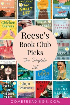 the cover of reese's book club picks, which includes books from her collection